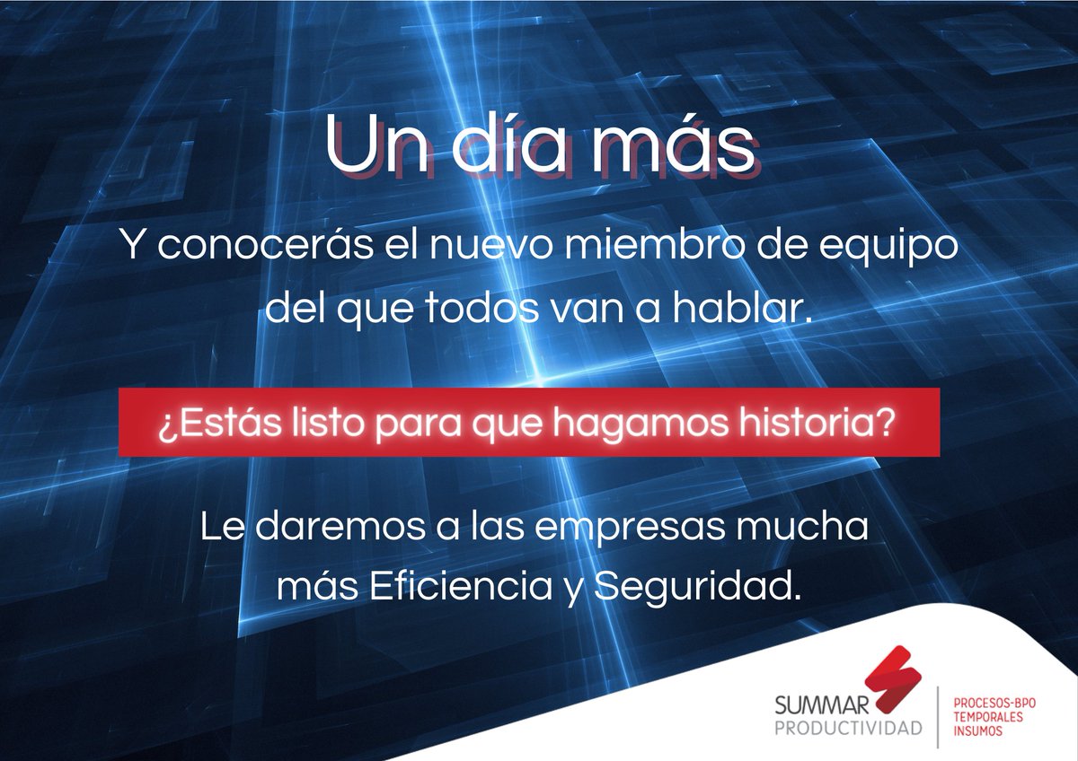summarpro's tweet photo. En Summar ya vivimos el futuro. 💯 https://t.co/CAJ3RH1QHo