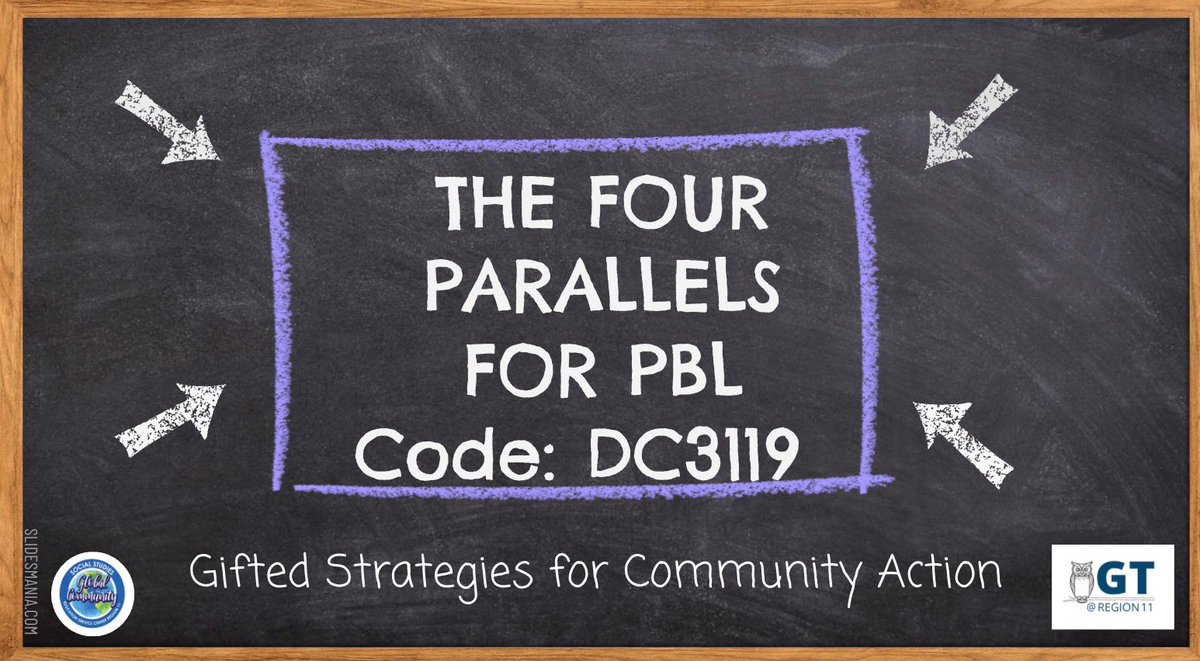 ESC11SS's tweet photo. Presenting on the #4Parallels with the one and only @CTRodGT 😎 #giftED21 https://t.co/48EG4WLYH8