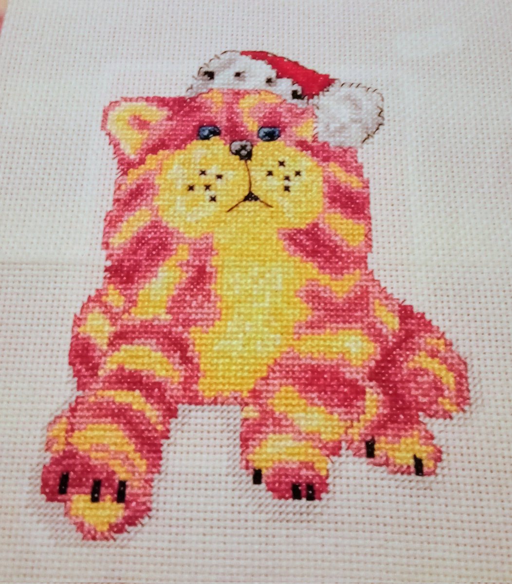 by_maxine's tweet photo. Bagpuss is finished. He needs pressing & framing, ready to add to our Christmas display.
I'm here for orders; Christmas and non Christmas ππ²βπΆβοΈπ
#handcraftedbymaxineb #ChooseHandcrafted #Christmas2021 #ChristmasCraftsForSale https://t.co/c4XSTfwBb7
