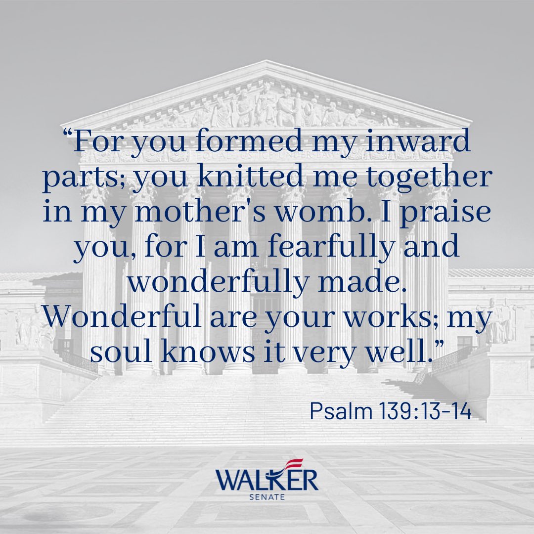 RepMarkWalker's tweet photo. Arrived in DC this morning and the place is buzzing. Millions are praying SCOTUS makes the right decision in defending life. 🙏 #ProLife #ModernizeOurLaw #SCOTUS https://t.co/94z9lQk73x