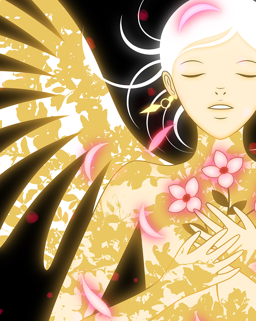 Detail of this golden angel ✨