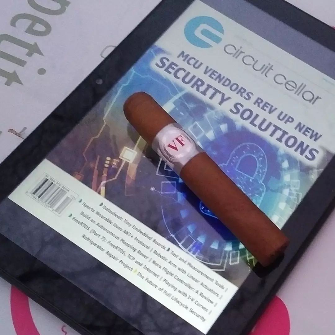 tamhanna's tweet image. New #CircuitCellar issue out. This time, the focus is on #microcontrollerprograms and their applications. I personally found Jeff Child's excursion on #embeddedsecurity interesting, as it introduced various #securemicrocontroller features from…
📸 instagram.com/p/CW8quP5td9o/