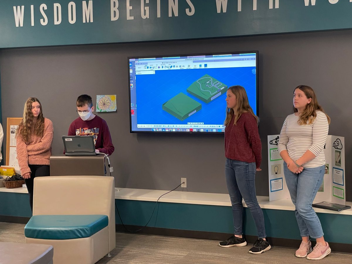 Innovation Academy at Basehor-Linwood HS is rockin #realworldlearning. These freshman designed a park for their city