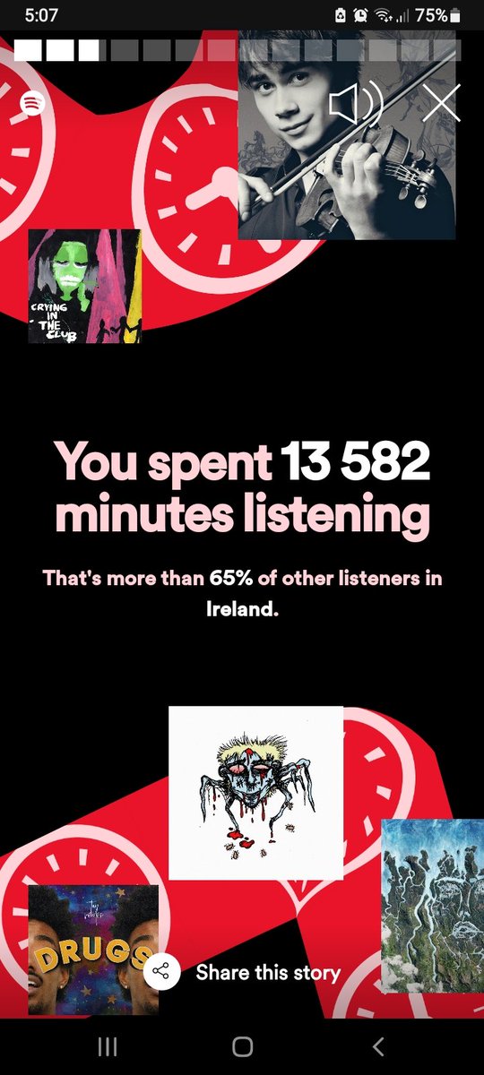 kaylo890's tweet photo. #SpotifyWrapped YESSIRRR https://t.co/J3J1Hn07LG