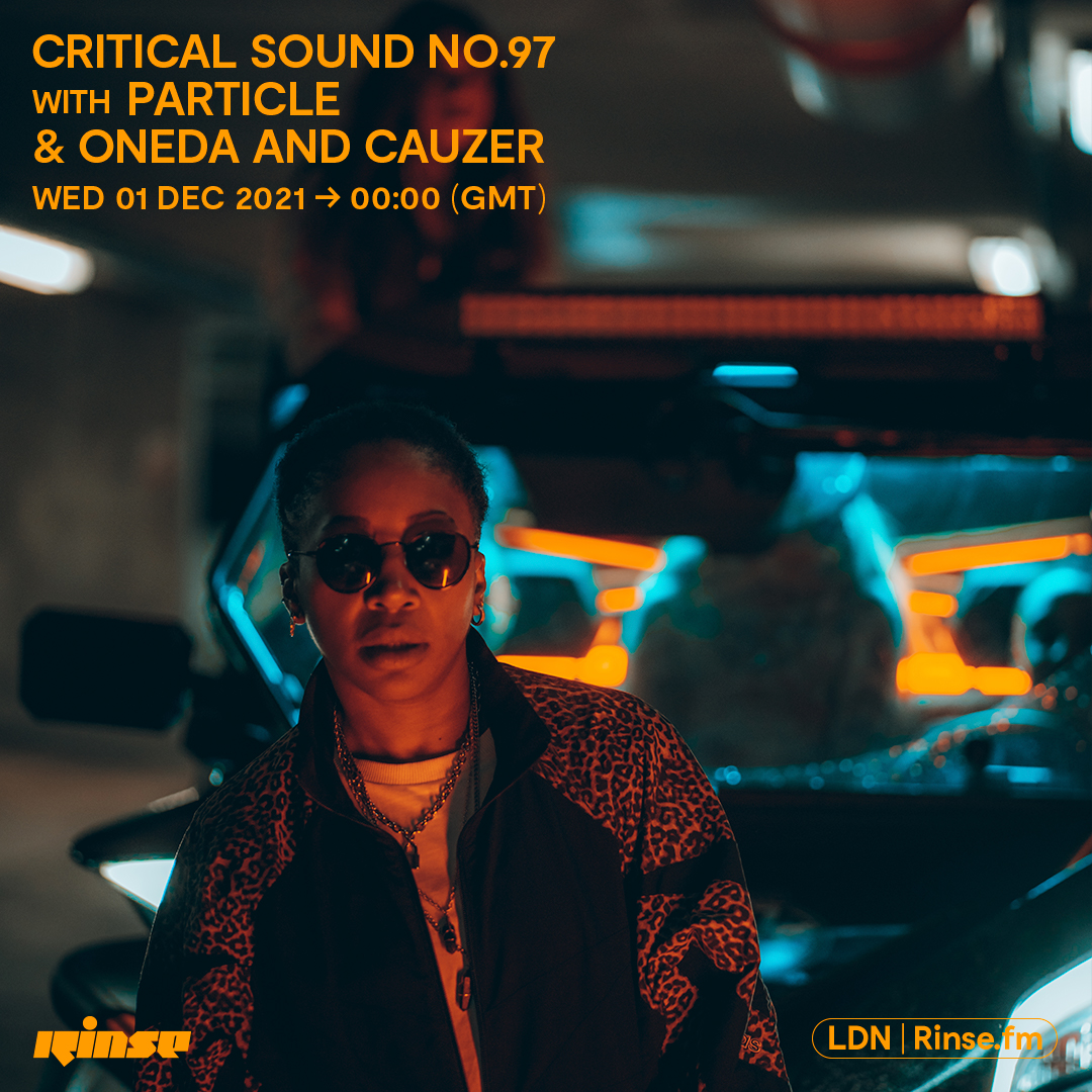 RinseFM's tweet photo. Up at 12AM is Critical Sound no.97 - #Particle & #OneDa and #Cauzer on https://t.co/Q0ed1kLtwe + 106.8FM
#RinseFM https://t.co/p5mR52Jin8