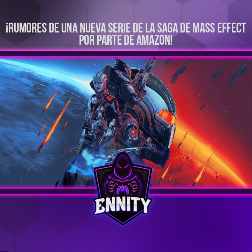 ennitycl's tweet photo. ¡La saga Mass Effect conocida por ser una de las franquicias estrella de Electronic Arts en conjunto con Bioware y una de las historias de ciencia ficción más ambiciosa en el mundo de los videojuegos podría ser pasada a las pantallas en formato de serie por parte de Amazon Prime! https://t.co/IN70aEGXdy