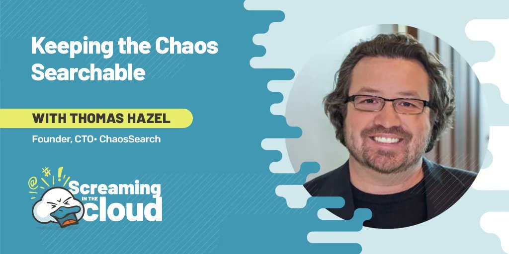 LastWeekinAWS's tweet photo. “Our mission was exactly that, transformed customers’ cloud storage into an analytical database, a multi-model analytical database, where our first use case was search and log analytics.” - @thomashazel 

Have a listen: https://t.co/LsiUiAkfT8 https://t.co/qC5uT1Vx8v