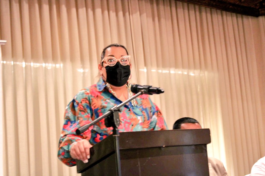 CONADEH's tweet image. #Importante| En el #DiaMundialdelSIDA la Defensora del Pueblo de Honduras, Blanca Izaguirre, participó en el Foro: &quot;Conmemoración Día Mundial en Respuesta al #VIH 2021&quot;, donde dió a conocer el rol del #CONADEH en la defensa y protección de los #DDHH de las personas con #VIH.