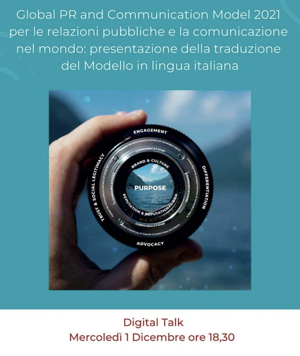 CommtoAction's tweet photo. ⏳ Sta per iniziare l’evento di @FerpiLaz! Lorenzo Canu, membro di #CommToAction, 
presenterà la traduzione del Global PR &amp; Communications Model 2021

Segui la diretta ⬇️:

https://t.co/Otz5oyWWcv

#PRCommsModel #Purpose 
@CE4reputation
@Global_Alliance
@Ferpi2puntozero
@pranista https://t.co/0nJGDXVxWu