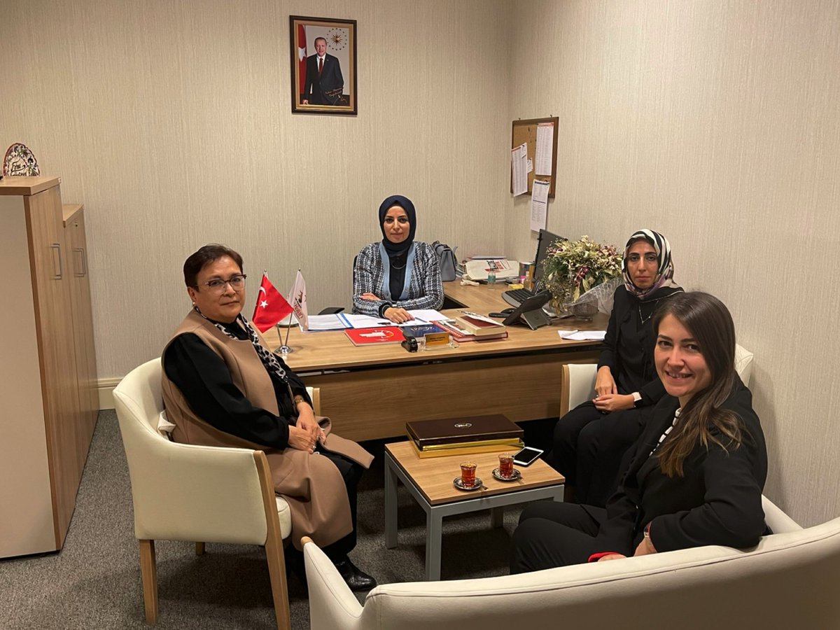 Ak Parti Genel Merkez Kadın Kolları Dış İlişkiler Birim toplantımızı gerçekleştirdik.<a href="/aysekesir/">Ayşe Keşir 🇹🇷🇹🇷🇹🇷</a>