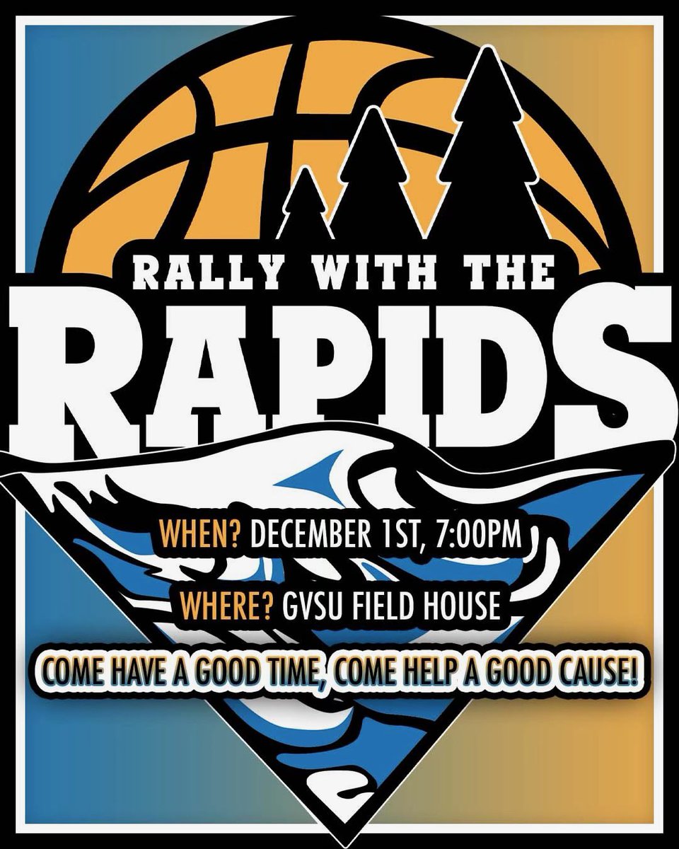 Our gofundme is still up and running‼️ if you would like to make a donation here is that link ( gofund.me/70a2da70 ) 

ANY AND ALL DONATIONS ARE GREATLY APPRECIATED‼️ thank you and hope to see you all tonight at 7:00 in the GVSU Fieldhouse!