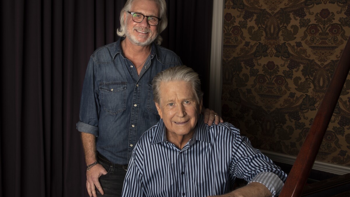 Kokomoschmoe's tweet photo. Brian Wilson looks like a cross between George Bush 1 and Joe Biden. Can’t be explained. https://t.co/XqeCBRzDQj