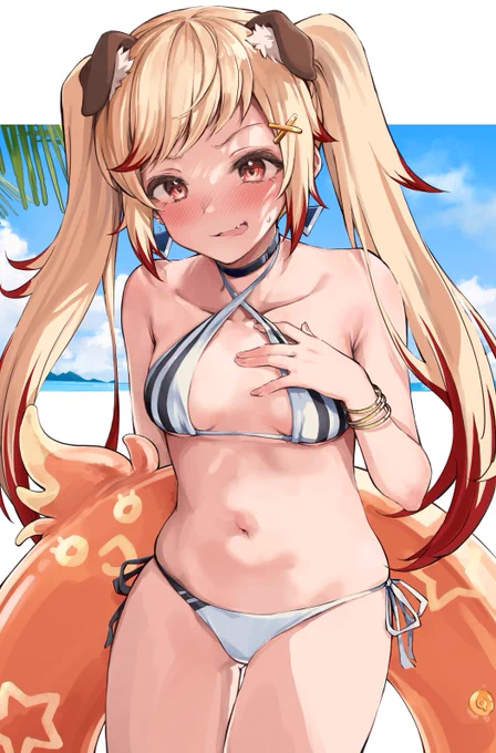 sy水着る～い☀️🩱
#あとるい絵 