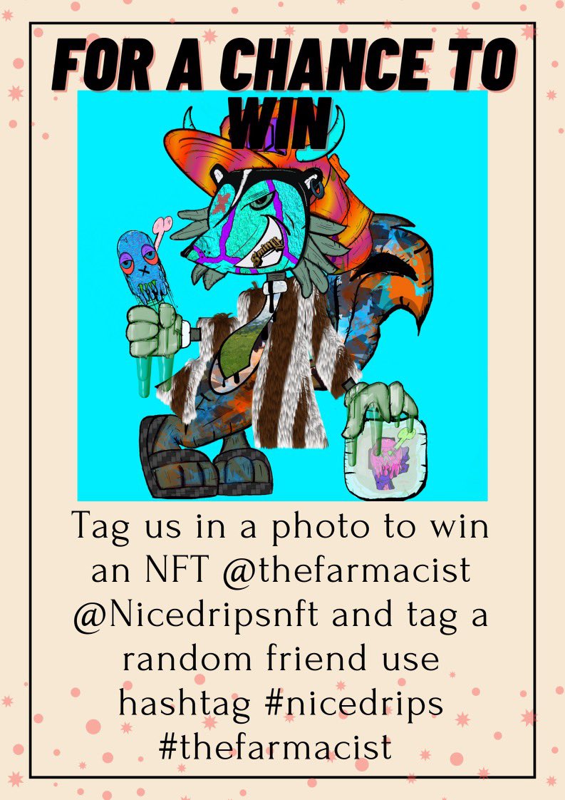 thefarmacist's tweet photo. Repost to win as well. Winner picked when we get 100 retweets #thefarmacist #niceskunks and tag a friend https://t.co/DpXHiRS2nF