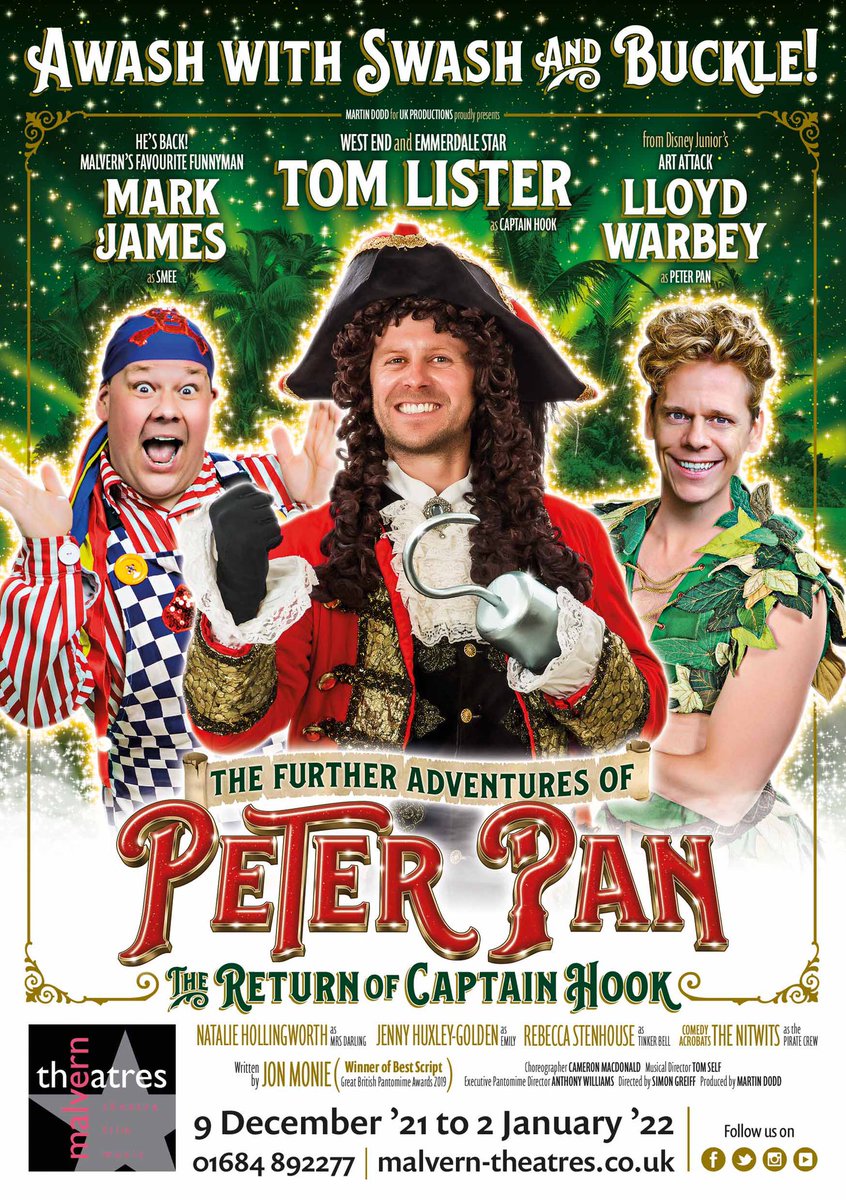 CamMacCMC's tweet photo. We are half way through week 1 of rehearsals for Peter Pan at @MalvernTheatres @UKP_Ltd 
#choreographer https://t.co/gYgVh5j3NN