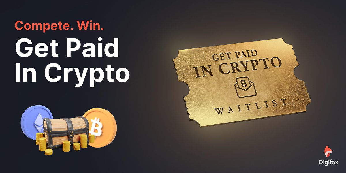 digifox_finance's tweet photo. 🎁📯GIVEAWAY ANNOUNCEMENT📯🎁

We believe that everyone should get paid in crypto.

That’s why we’re giving away $100 of #Bitcoin and #Ethereum to promote #getpaidincrypto! 🥳🎉 https://t.co/j2OMhtLs1a