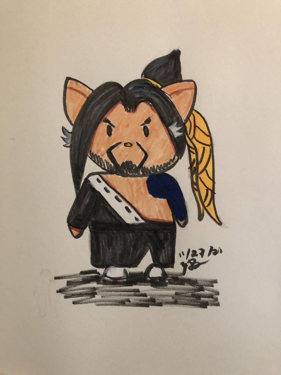 Angsty_Arts_'s tweet photo. Lilβ Hanzo inspired by the hello kitty magnets I have π₯°
#hanzoshimada #hellokittyinspired #scorpionstrinkets #art #artist #fineart #marker #cute #kawaii #hancole #mchanzo #yeehan #hainoon https://t.co/bPk4922jnC