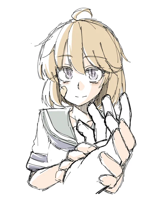 さよなら提督 #艦これ #朧(艦隊これくしょん) #らくがき https://t.co/siFEELH7RQ 