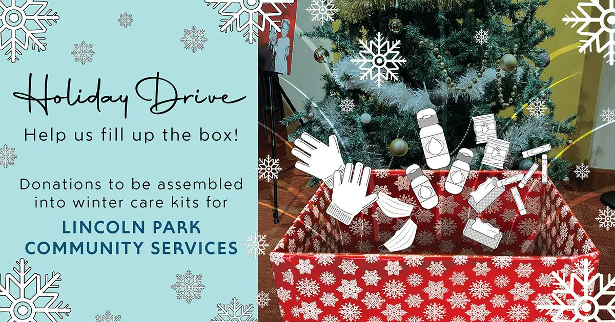 Help us spread some warmth by filling up our Holiday Drive box! Through December 12, we are accepting donations to make 83 Winter Care Kits for individuals in need. Drop off your donations in the Victory Gardens Theater lobby during Box Office Hours.