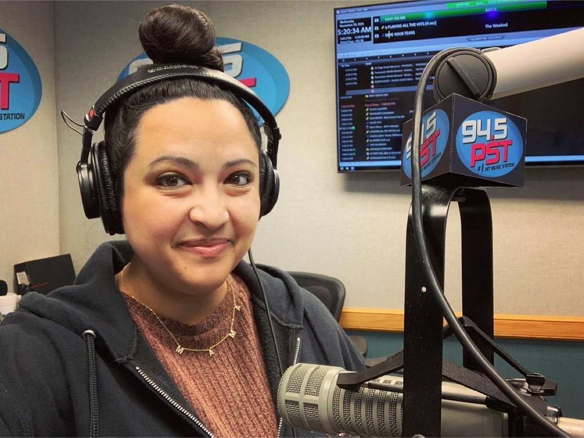 Great news, from now until the end of the year you can hear @producerkristen taking over middays from 10 am-2 pm on <a href="/945pst/">94.5 PST</a> ✨📻 #womeninradio