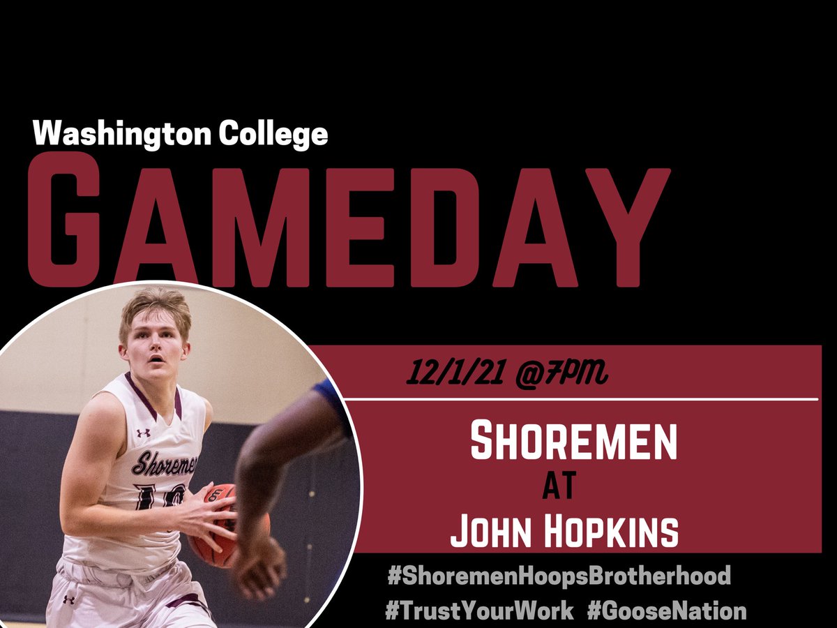 The Shoremen are back in action tonight as they take on the Blue Jays in Centennial Conference play‼️

🆚 #15 John Hopkins 
📍 Baltimore, Maryland
⏰ 7:00PM ET 
📺 vcloud.blueframetech.com/broadcast/embe…