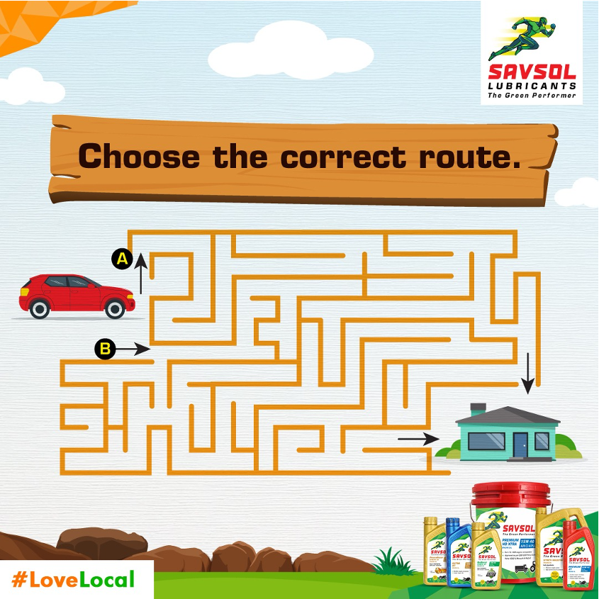 Savsol_Official's tweet photo. Tell us the right route in the comments section.

Click here to buy our diverse range of engine oil: https://t.co/zJUQ2EmUPB

#Savsol #SavsolLubricants #GreenPerformer #FindTheRoute #Destination https://t.co/khWpR3zxiE