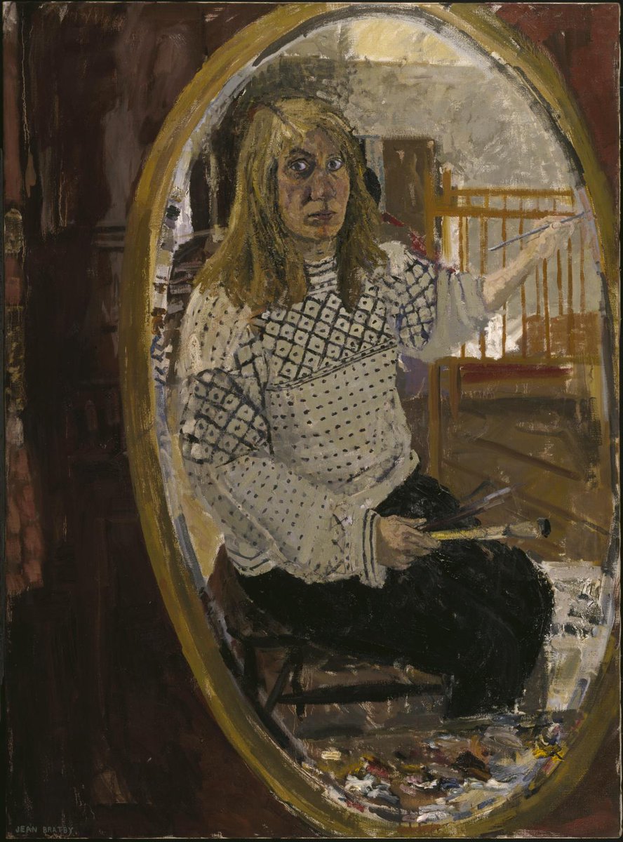 What's the coldest day (in England) that you remember? What were you doing? How did you feel? Head to our #weathermemories portal to share your stories! weathermemories.org/take-part-onli…

#weather #memory #cold #jumperweather

Image: 'Self-Portrait' by Jean Cooke (Jean Bratby) (1927-2008)
