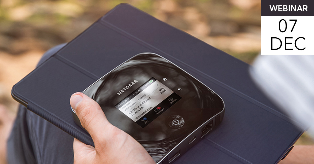 NetgearBizUK's tweet photo. Curious about NETGEAR mobile? Join this webinar to find out how your business could benefit from LTE connectivity:
Date: Dec. 7th
Time: 4:00pm
Host: Gary Newson
Duration: 30 minutes
REGISTER: https://t.co/md8rAqXhXM
#NETGEAR #SmallBiz #NETGEARBiz #smallbusiness #SMB #webinar https://t.co/1wjx0vUwxK