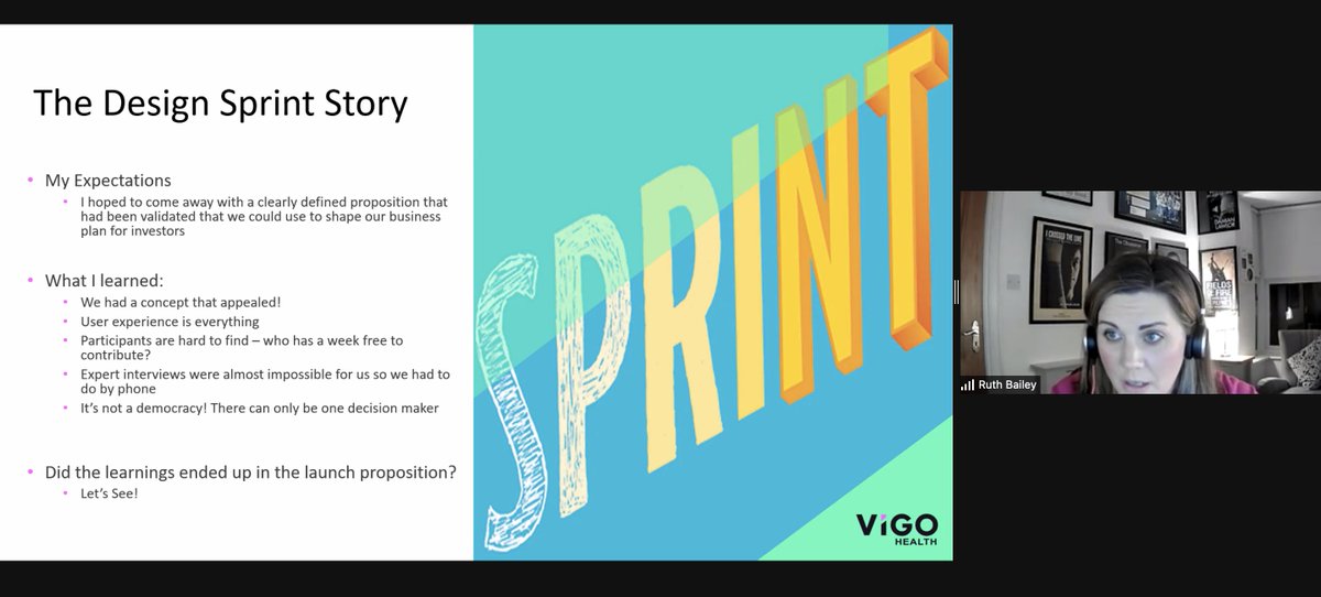💬 "A week may seem like a lot of time to give but really it was a tight amount of time for the amount that we got out of the #DesignSprint"

Great insights from Ruth of Vigo Health on her own reflection of the Sprint process in her startup!
#DesignSprintIreland