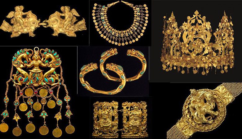 History of Khorâsan and the Persianate World on X: &ldquo;Some of the exquisite  figures of the &ldquo;Bactrian Gold&rdquo;. At least 20.600 ornaments were found in  1978 in northern Afghanistan. This treasure goes