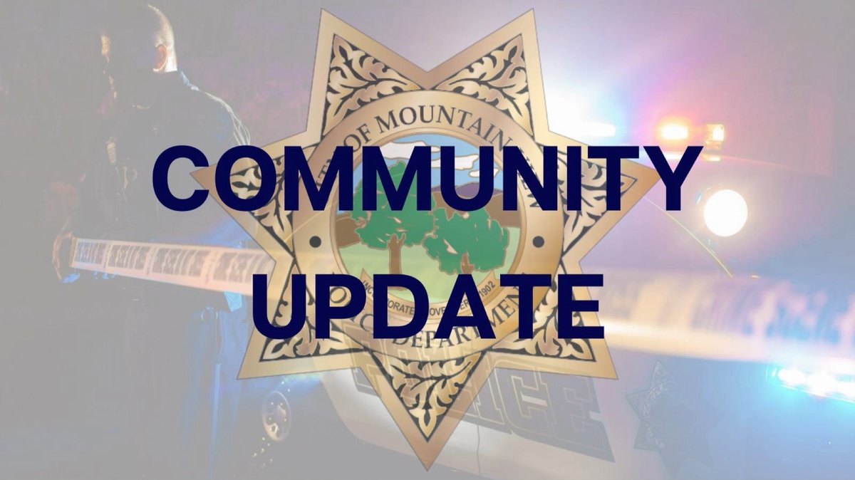 Mountain View Police tweet media