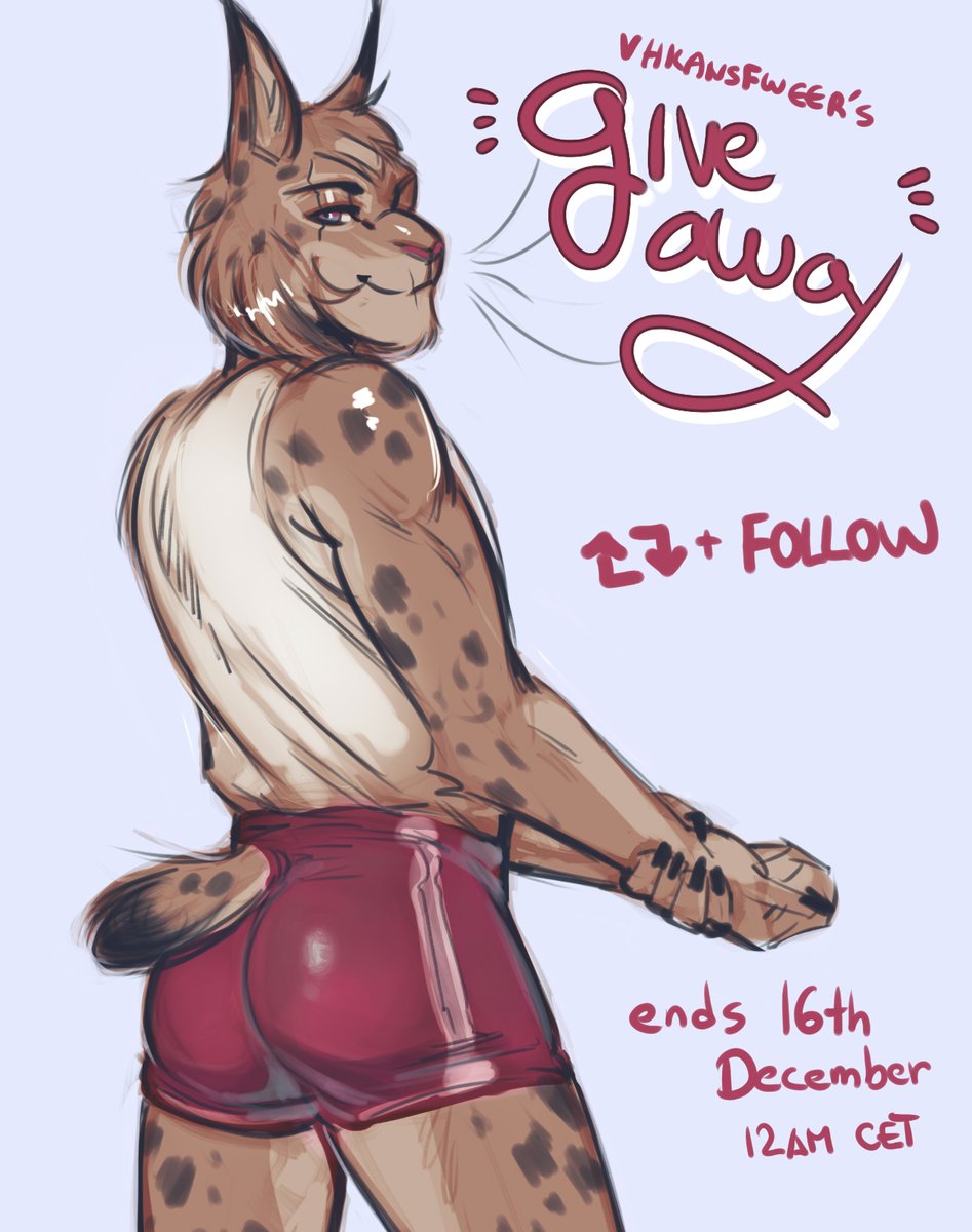 VHKAnsfweer's tweet photo. doing a little giveaway as a thanks for 35k+ followers! tysm for the support ;;

⚠️rules:
- RT (QRTs don't count) + Follow
- no raffle accounts

winner gets a colored sketch of one character! if you're my patron, you also get a ko-fi bust. ends 16th December! https://t.co/iQPzdl8rww