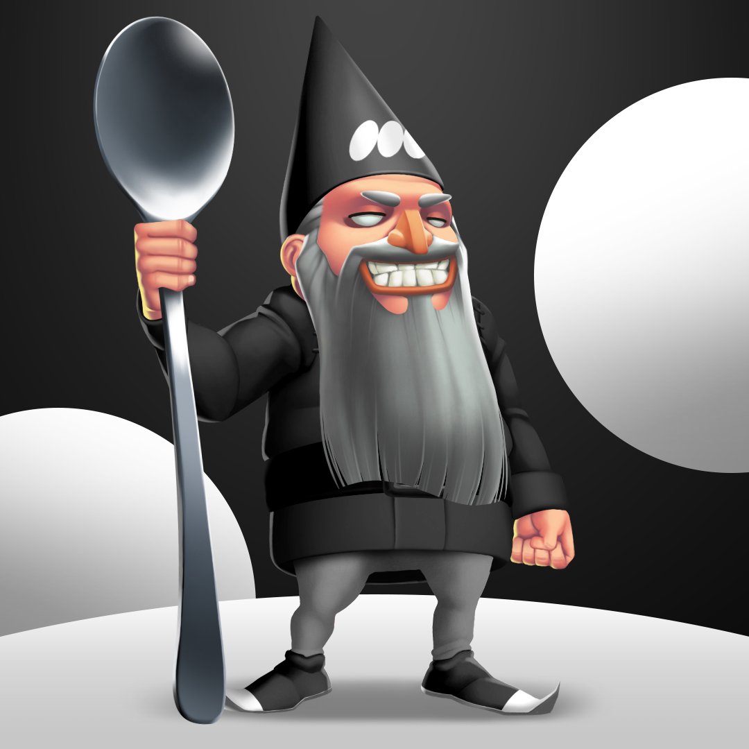 Terragnomes's tweet photo. Another sneak peek of our rebellious Gnomes. This one is dedicated to @randomearth_io.  #Terra #LUNA #LUNAtics https://t.co/kyAHutTssc