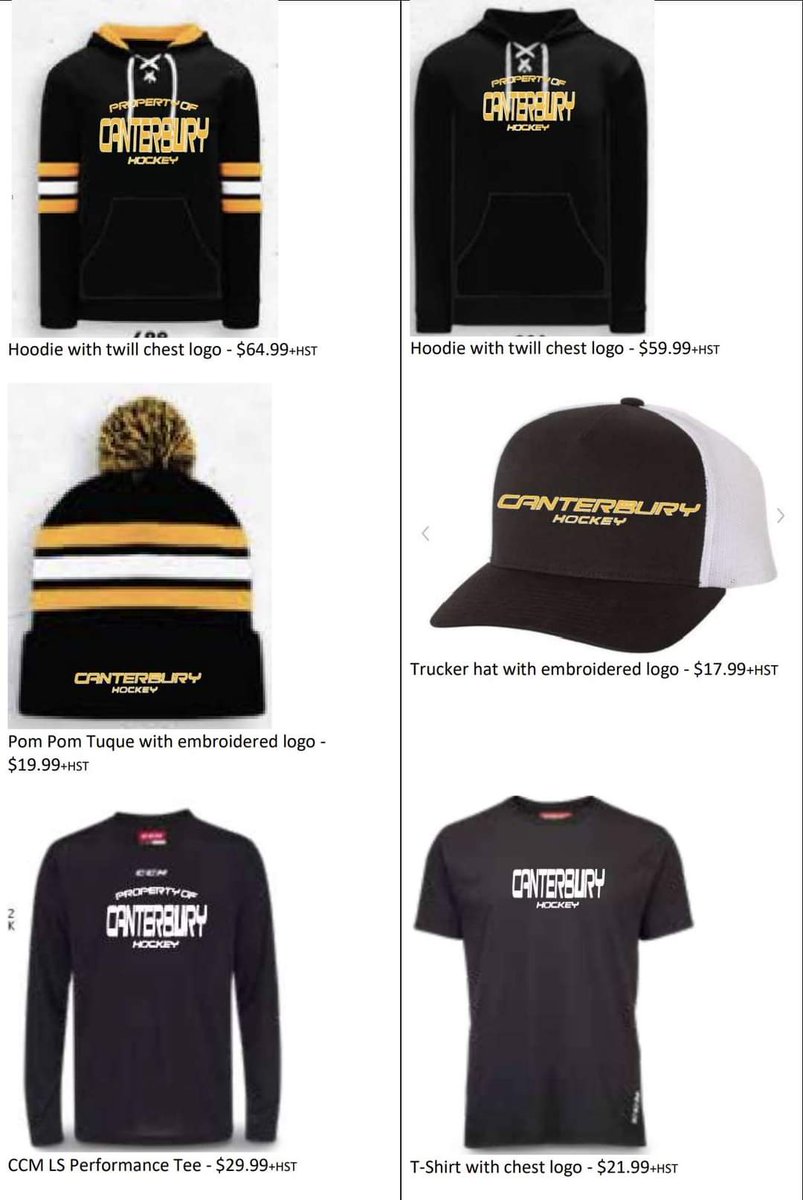Wilansky Hockey Equipment is pleased to offer apparel for sale donning the Canterbury colours.

Here are some options available*;however, we are happy to discuss your customization needs! wilanskyhockey.com