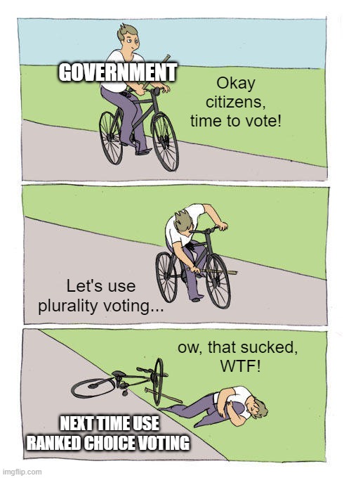 Another one for <a href="/RCVMemes/">Ranked Choice Voting Memes</a>.