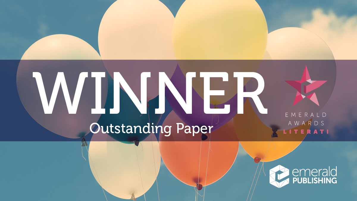 Our work on Research Fatigue in #COVID19 pandemic &amp; post-#disaster #research won <a href="/EmeraldGlobal/">Emerald Publishing</a> #LiteratiAwards for outstanding paper!

<a href="/ProfNGreenberg/">Professor Neil Greenberg</a> <a href="/beccakwebster/">Becca Webster</a> <a href="/DrSamBrooks/">Sam Brooks</a> <a href="/KingsCollegeLon/">King's College London</a> <a href="/HarvardChanSPH/">Harvard T.H. Chan School of Public Health</a> <a href="/Fogarty_NIH/">Fogarty at NIH</a> 

Check it out &amp; please share: emerald.com/insight/conten…