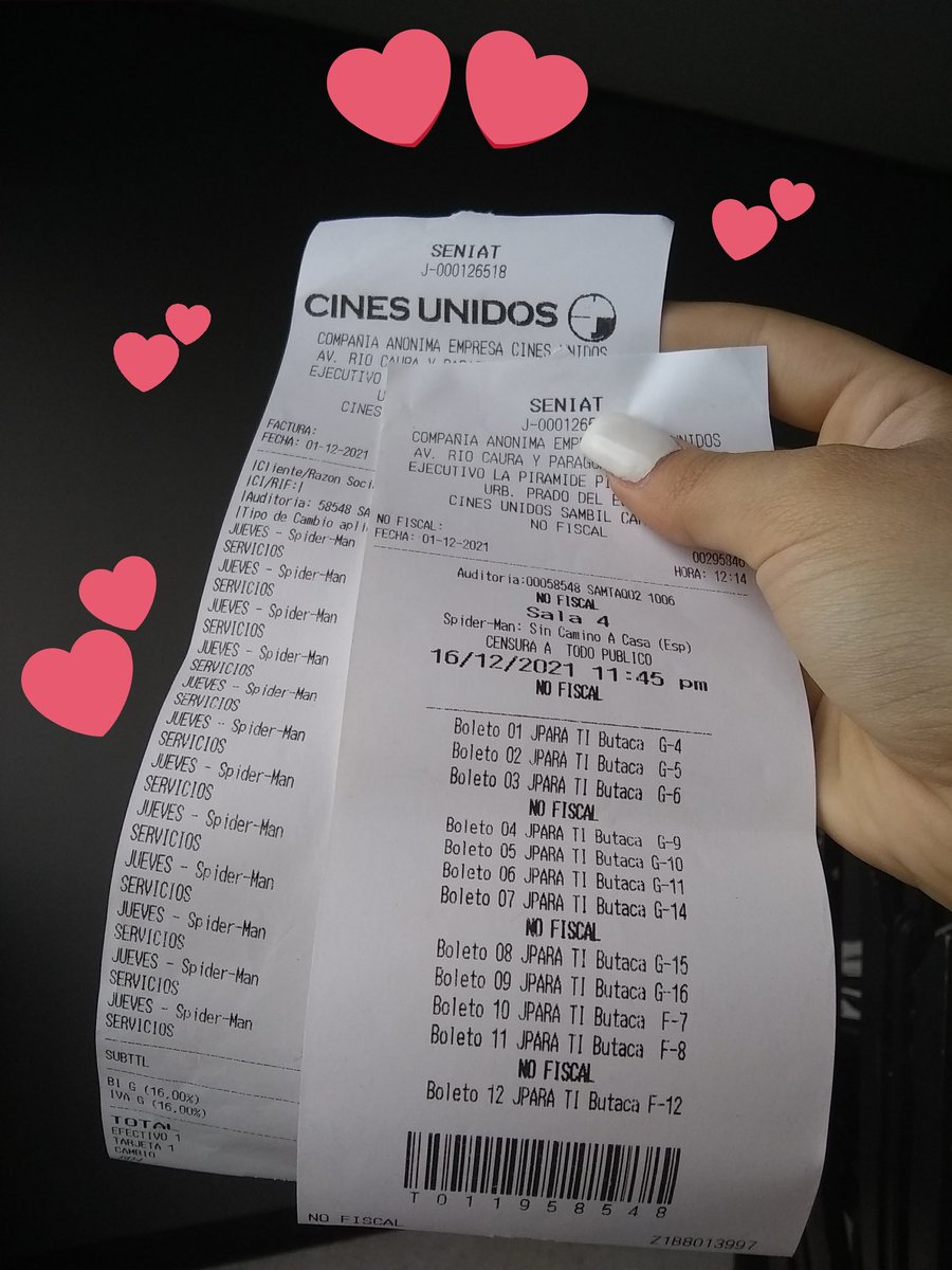 _wmel's tweet image. #SpiderManNoWayHome boletos de la buena suerte y la abundancia ❤️  para que puedas ir con todos tu amigos a ver spiderman 🕷️