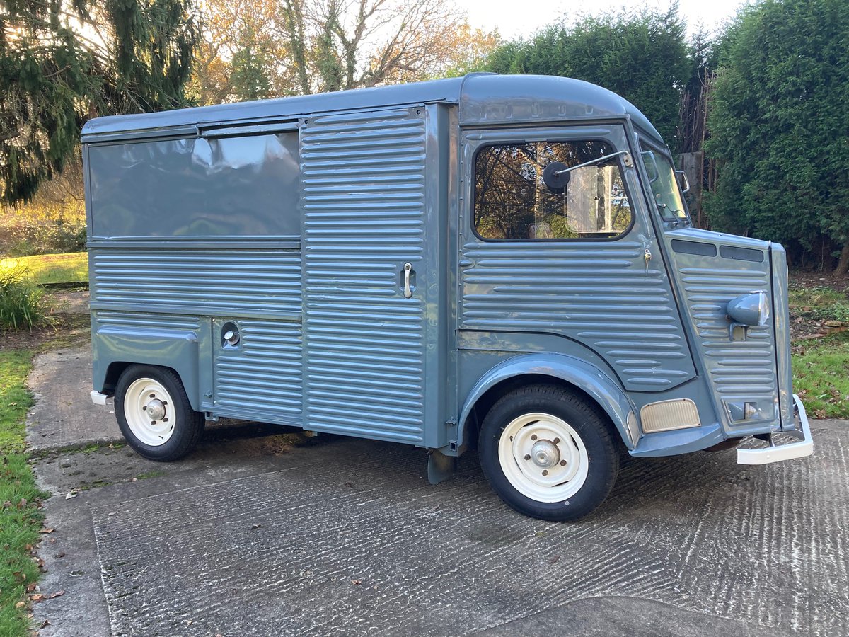 Our latest (and possibly, sadly, last) completed H van - quite lovely! Many thanks, Kelly, best of luck