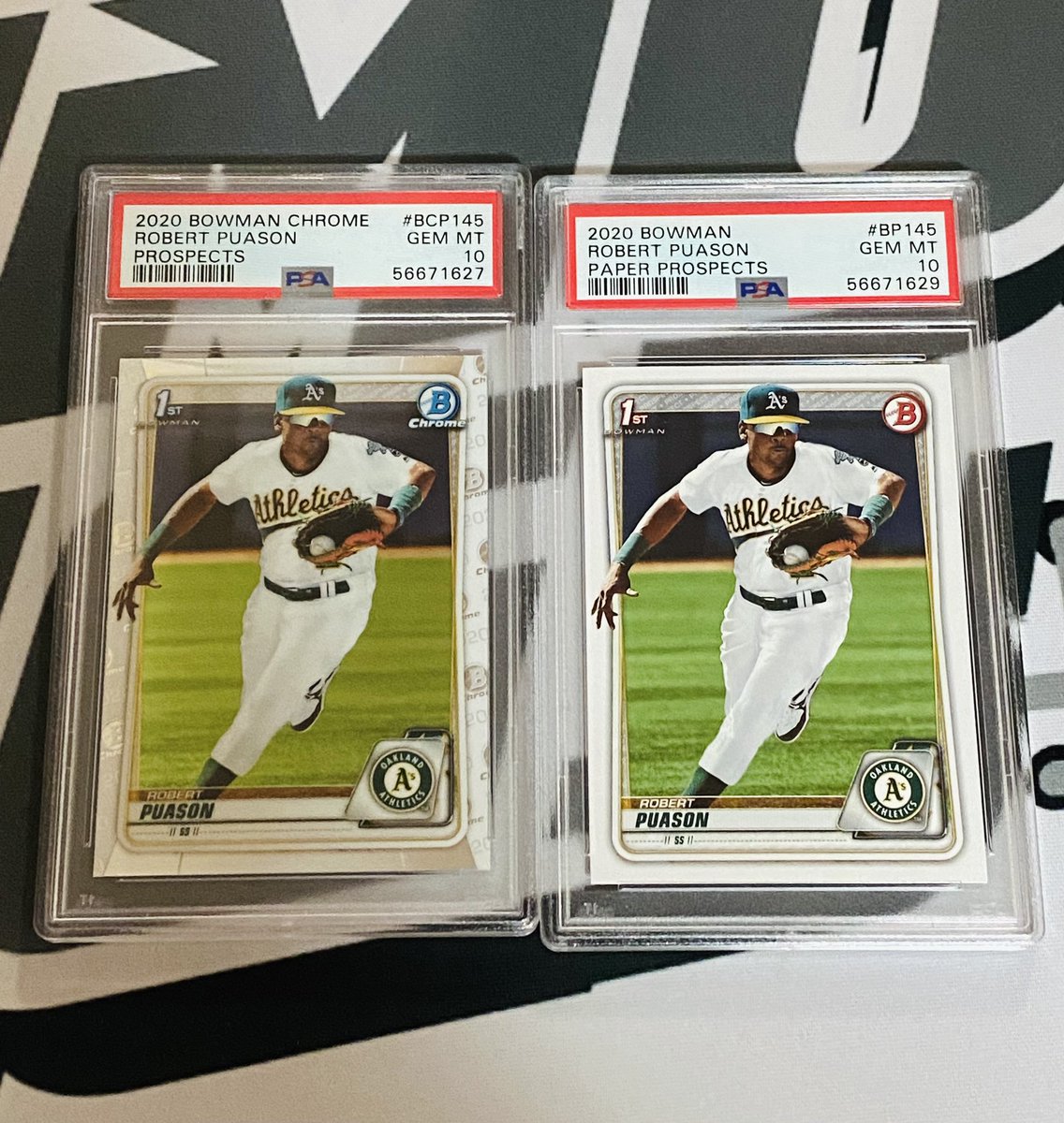 Cheap slabs 🚨🚨 Kelenic $20. Luka $50. Soto $60. Puason $50 for the pair. Kelenic is small crack in slab. Prices are shipped. <a href="/CardboardEchoes/">CardboardEchoes</a> <a href="/sports_sell/">@SPORTS_SΞLL</a>