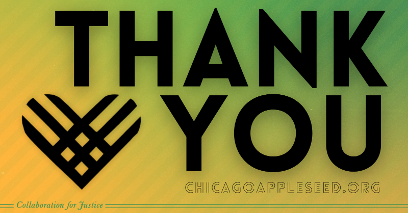 ChiAppleseed's tweet photo. THANK YOU for choosing to support us this #GivingTuesday!
Because of your dedication, our #CollaborationForJustice raised over $5,000 yesterday -- all of which will go directly to our criminal and civil legal system reform work.
💚 Get involved today at https://t.co/hwpol33v7w https://t.co/hR3kaKMDsr