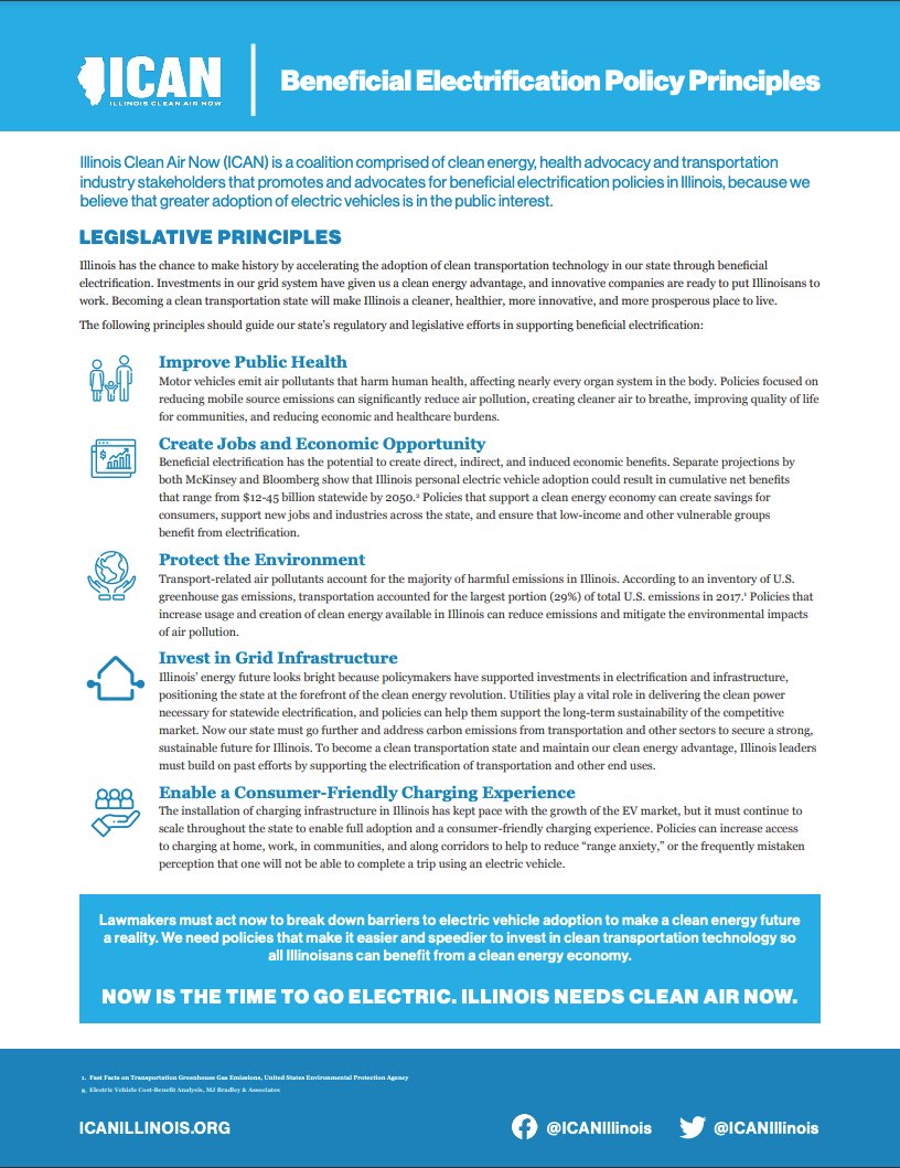 Aside from the countless health benefits that a transition to zero emission vehicles could have, this transition has the potential to create direct, indirect, and induced economic benefits for Illinois. Learn about these benefits below. #GoElectric