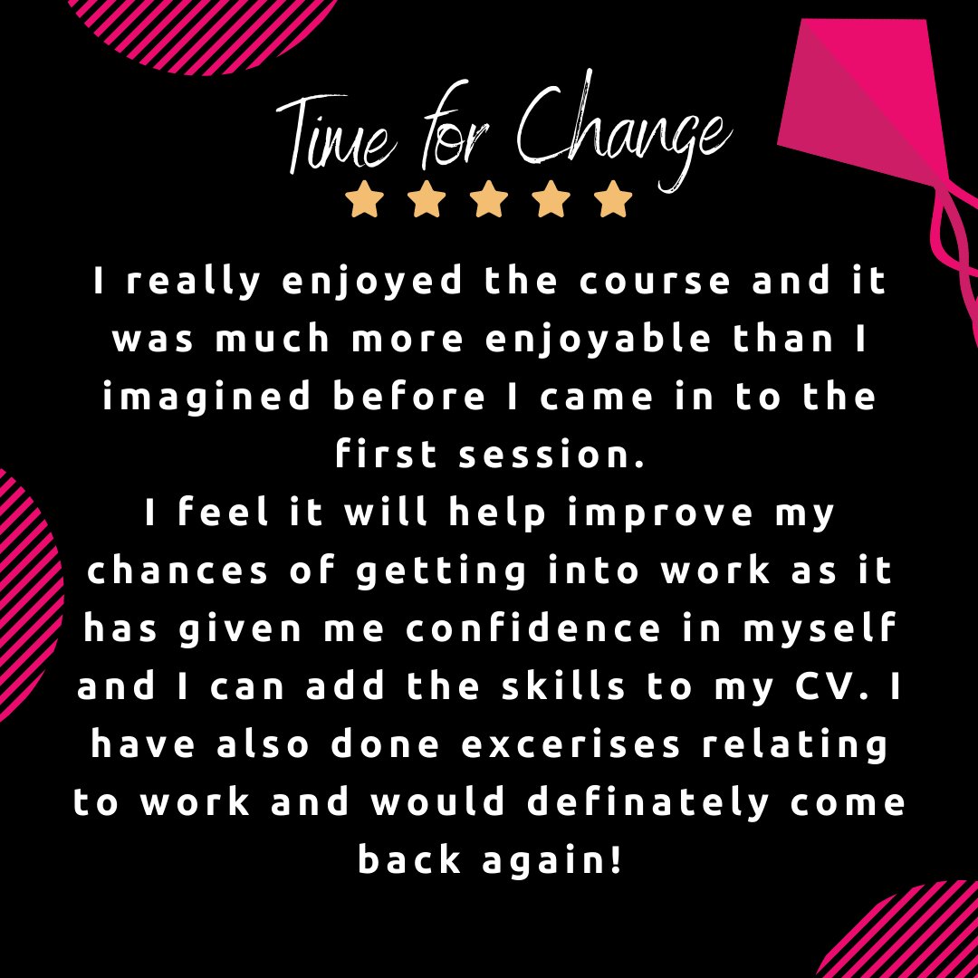 Our review of the month for November is from a Time for Change class that has just wrapped up here at Uplift HQ with our newest team member Steph.

Well done Steph for your amazing feedback! You are an asset to the team ✨