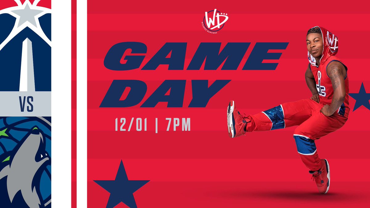 🎶It’s the 1st of the month!!!🎶
We love a #WizardsWednesday! Catch the game tonight at 7pm as we take on the Minnesota Timberwolves! 🏀 
.
.
.
#NBA #NBADancers #Gameday #WashingtonWizards #WashingtonDC #WizardsDancers #DCFamily #DCAboveAll #WDSwag