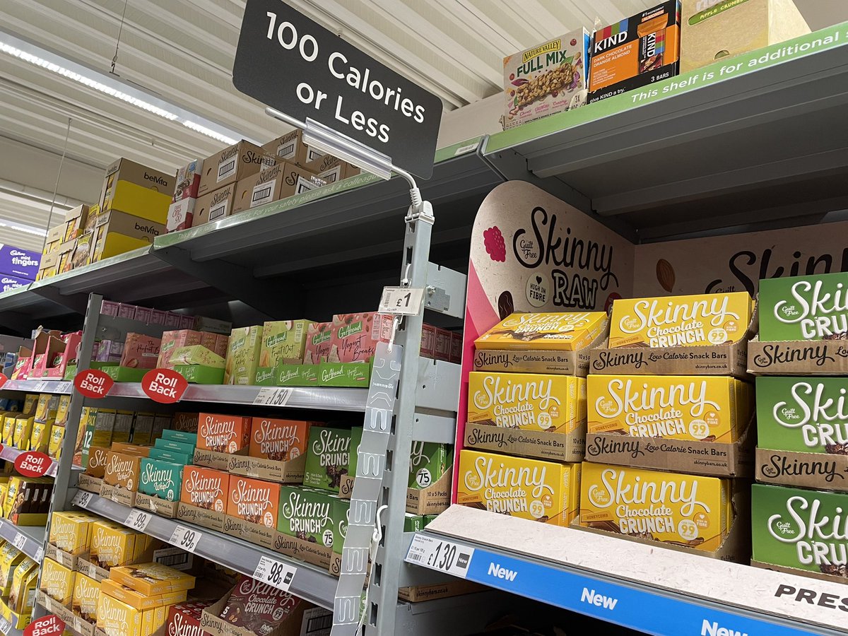 ilonacatherine's tweet photo. Asda has a whole fucking anorexia section now ffs. Bet it all tastes like shite. https://t.co/WTJU2HeBVj