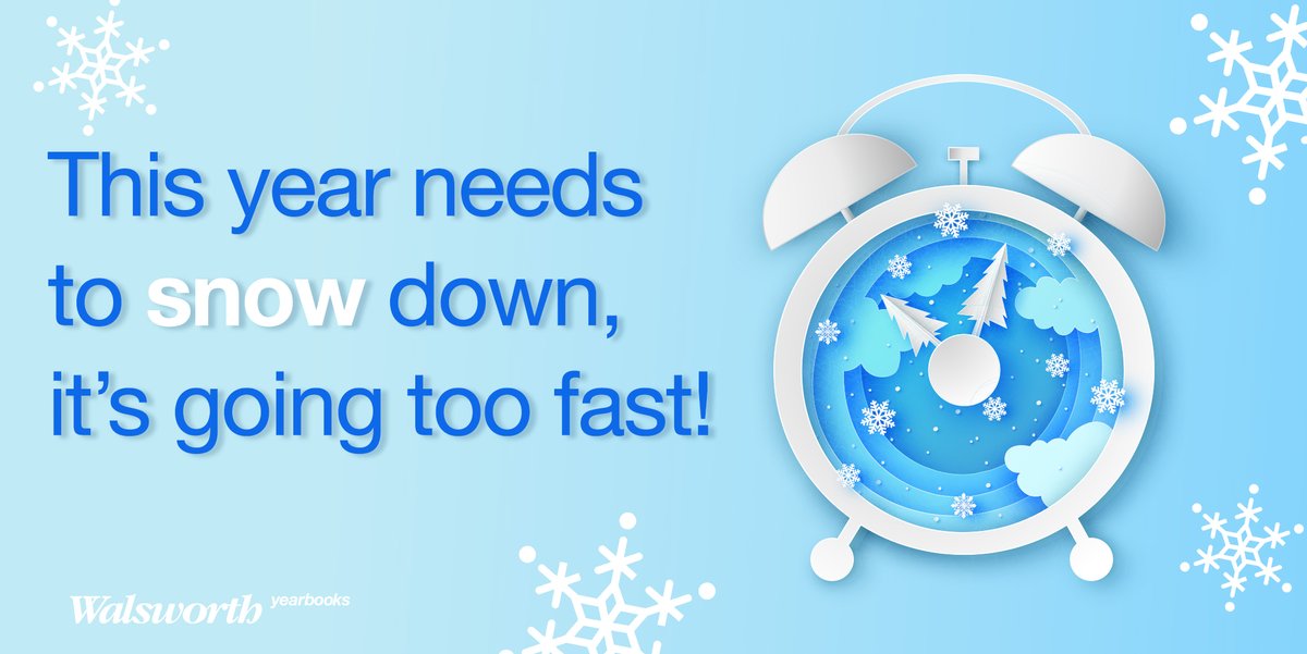 yearbookforever's tweet photo. Don't "snow" down your yearbook sales as we enter December! We have a collection of social media graphics and memes to help promote your yearbook! ☃️❄️
​
​Download 'em all today at https://t.co/EfOkrgfOVP. #Walsworth #Yearbooks https://t.co/fBJWqQQrV2