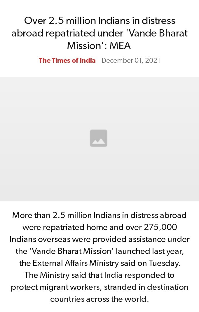 Ragavankottur's tweet photo. Over 2.5 million Indians in distress abroad repatriated under 'Vande Bharat Mission': MEA 
https://t.co/dR6bq8556W

via NaMo App https://t.co/PxZYXCgxAn