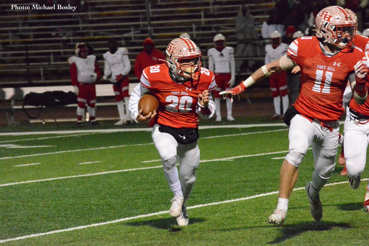FH_Football's tweet photo. Junior #20 Tanner Wertz finished Week 13 with 138 yards on the ground  -- his third game topping 125 yards rushing over the past five played. Wertz is the team's 2nd leading rusher and has 5 TD's in the playoffs (with TD's in three straight games). https://t.co/eYVTCAacid