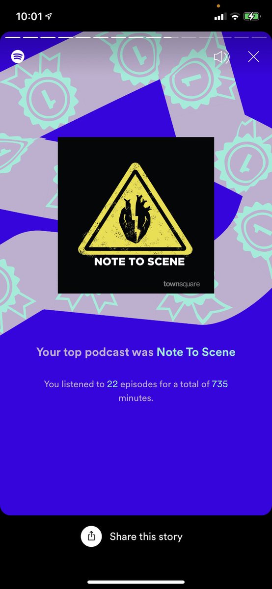 Absolutely fell in love with the @NoteToScene podcast this year!!