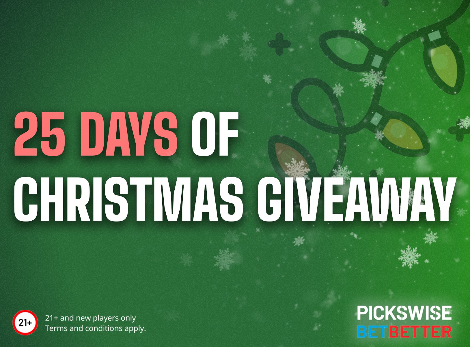 Pickswise on Twitter "🎄 25 DAYS OF CHRISTMAS GIVEAWAY 🎄 Introducing