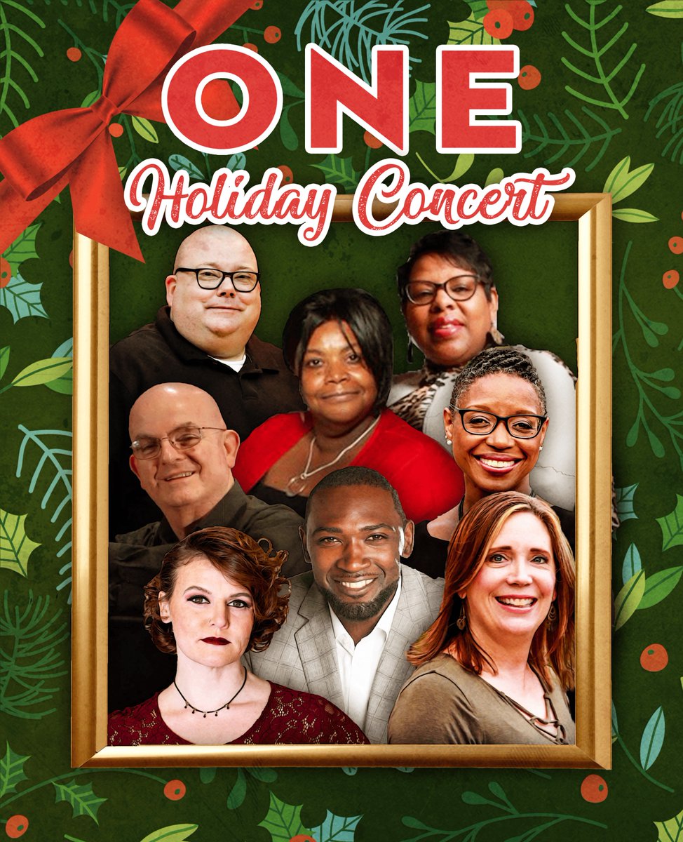 averittcenter's tweet photo. The ONE series is preparing a very special holiday concert on December 11 at 7:30 p.m. and December 12 at 3 p.m.

Special guests include Vivian Summers, Shaunta Ellis, Nora Franklin, Brandi Harvey, Eddie Frazier, Dr. Michael Braz, Donald Chavers and Robin Holmes-Lanier. https://t.co/4H5KmvOnld